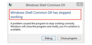 How to: Fix Windows Shell Common DLL Has Stopped Working Error