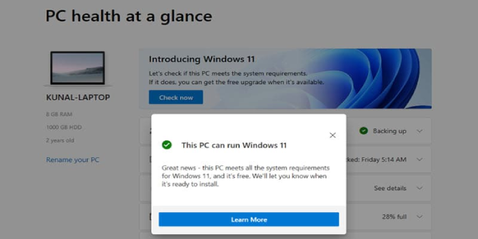 Will Your PC Run Windows 11