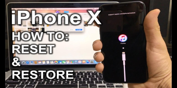 How to: Reset & Restore your Apple iPhone X