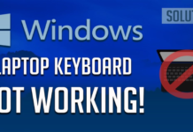 How to: Fix Laptop Keyboard Not Working on Windows 10, 8, 7
