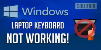 How to: Fix Laptop Keyboard Not Working on Windows 10, 8, 7