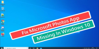 How to: Fix Microsoft Photos App Has Disappeared