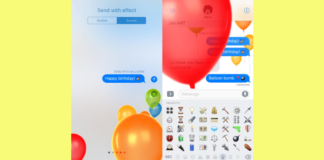 Why Are There Balloons In The Messages App On My iPhone?