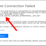 How to: Fix Firefox Error Ssl_error_weak_server_ephemeral_dh_key