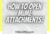 How to Open Mime Attachment on Windows 10