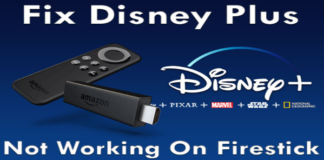 Disney Plus not working on Fire Stick