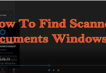 How to Find Scanned Documents on Windows 10