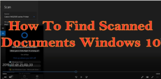 How to Find Scanned Documents on Windows 10