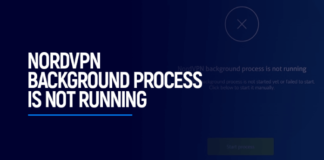 FIX: NordVPN background process not running