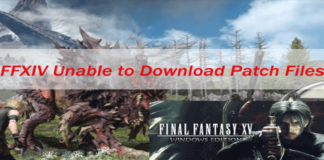 How to: Fix Unable to download patch files in FFXIV