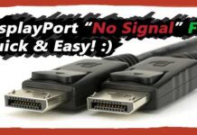 How to: Fix Usb C to Displayport Cable Not Working/No Signal