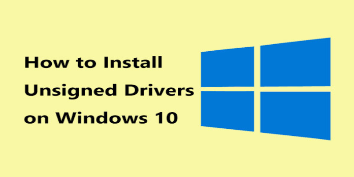 How to Install Unsigned Drivers