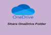 How to Share Onedrive Files and Folders