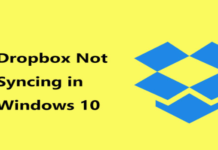 How to: Fix Dropbox Not Syncing in Windows 10
