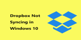 How to: Fix Dropbox Not Syncing in Windows 10