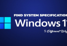 How to Find Computer Specs on Windows 11 in 5 Different Ways