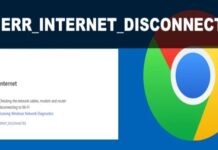 How to: Fix Err_internet_disconnected Error on Windows 10