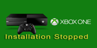 Installation Stopped Xbox One Error