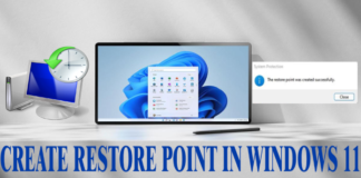 How to Create a Windows 11 Restore Point