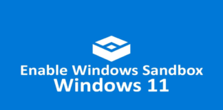 How to Enable Windows Sandbox in Windows 11
