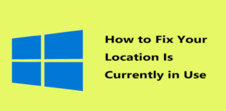 How to: Fix Your Location Has Recently Been Accessed
