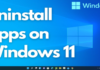 How to Uninstall Apps on Windows 11 Pc
