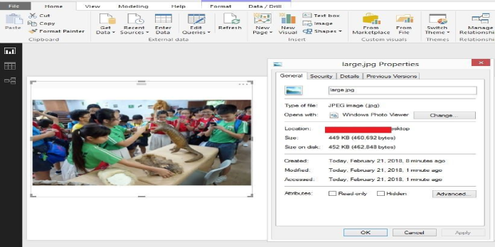 How to Add an Image to Power Bi