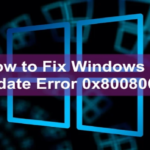Fix Windows 10 Update Error 0x80080008 Once and for All