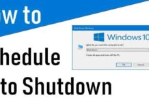 How to Schedule Automatic Shutdown in Windows 10