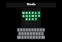 September 9 Wordle Answer 447