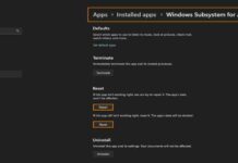 Windows Subsystem for android has no internet access even though I am connected to the...