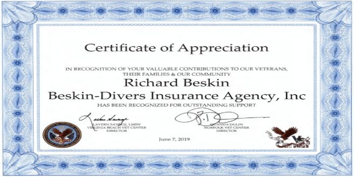 Beskin Divers Insurance Certified Agency